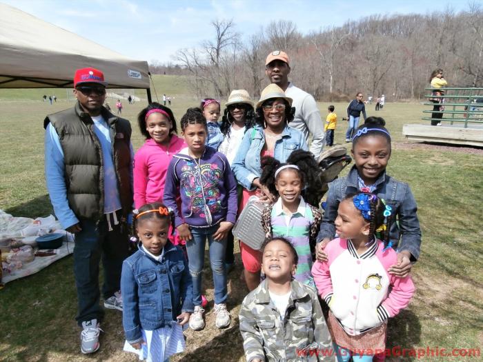 Family at the 1st kite flying event in the Washington, DC Metro area