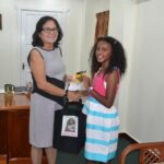 First Lady Sandra Granger and Anaya Lee Willabus